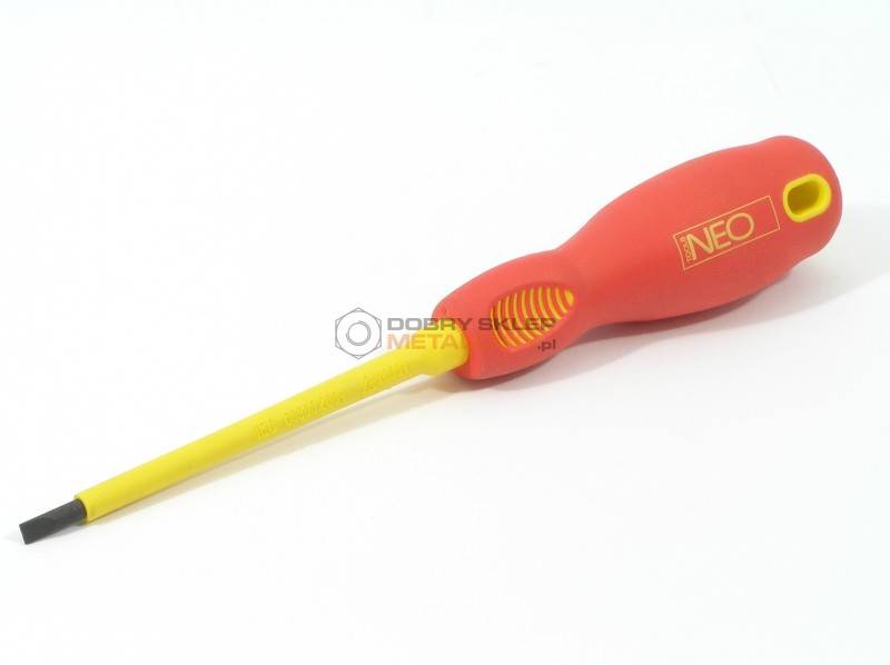 Wkrętak płaski 1000V 4.0x100mm NEO
