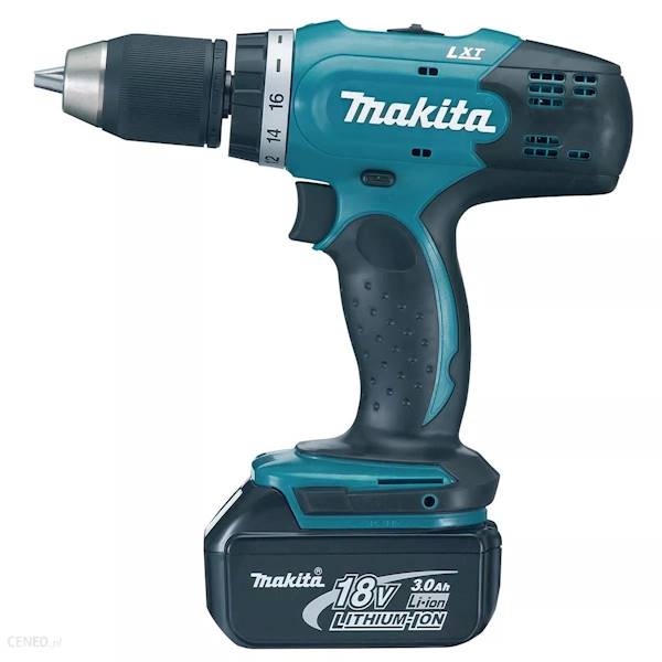 Wiertarko-wkrętarka Makita 18V DDF453 + osprzęt 74 szt.