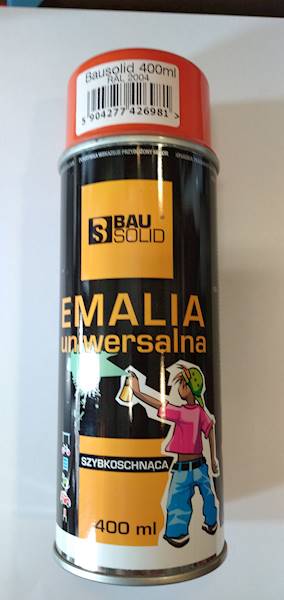 EMALIA UNIW.POMARAŃCZOWA RAL2004 BAUS SPRAY