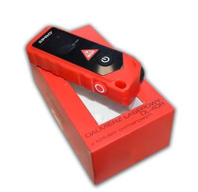 Dalmierz laserowy DL40R PRO z kółkiem