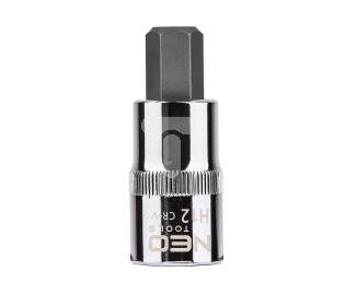 Końcówka sześciokątna na nasadce 1/2", H12X55 mm