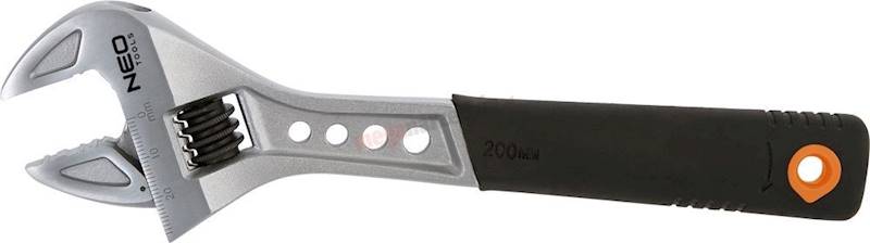 Klucz nastawny 200mm, zakres 0-29mm NEO