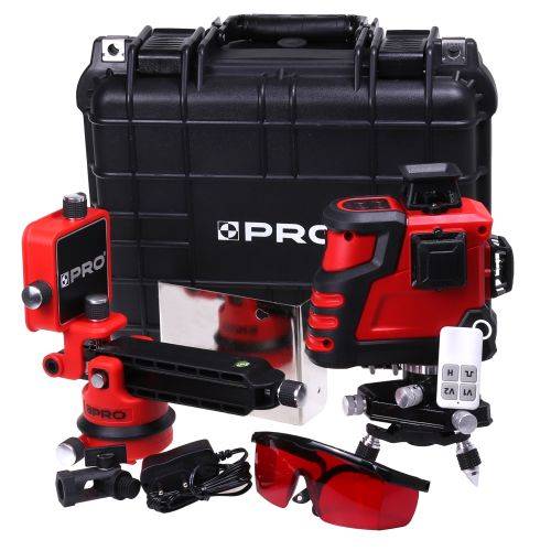 Laser płaszczyznowy LK-360 3D RED (bez statywu) 