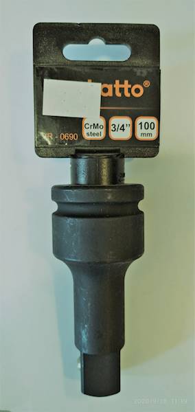 Przedłużka do nasadek 3/4'' udarowa 100mm