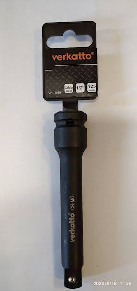 Przedłużka do nasadek 1/2'' udarowa 125mm