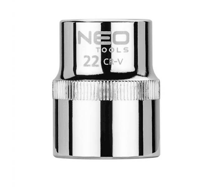 Nasadka sześciokątna  1/2''  22mm NEO