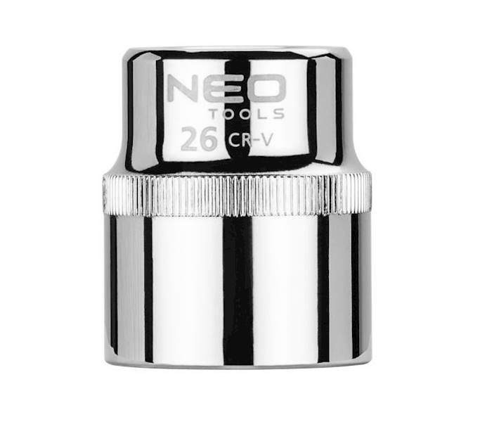 Nasadka sześciokątna 1/2'' 26mm NEO