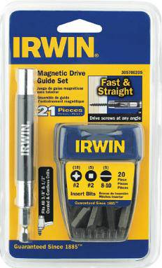 Zestaw grotów 21szt. IRWIN