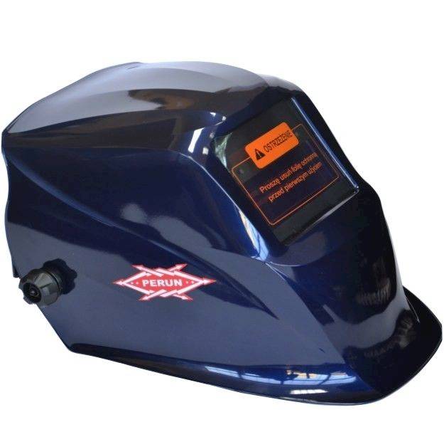 Przyłbica automatyczna ADF-616G niebieska