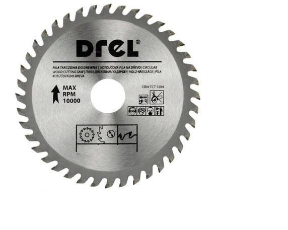 Piła tarczowa do drewna 185mmx60T DREL