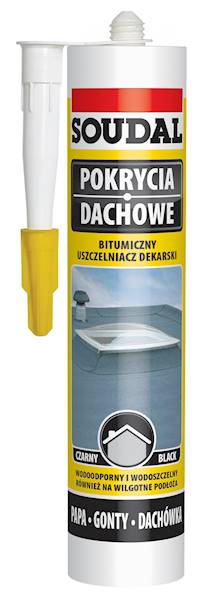 Uszczelniacz dekarski brązowy 280ml Boramax