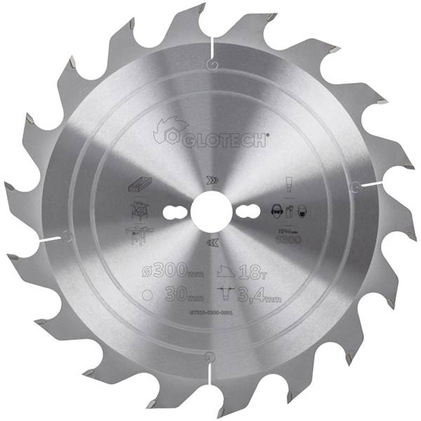Piła tarczowa GLOTECH 400x30/4,0/2,8/32z GS20