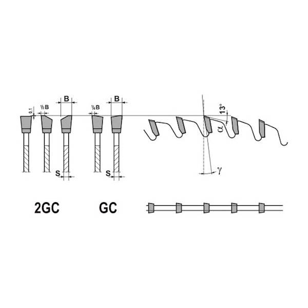 Piła tarczowa STEEL-TECH 355x30x2,2/1,8/90z 2GC10