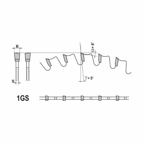 Piła POWER PLUS 3 160x20x2,7/1,6/32z 1GS5