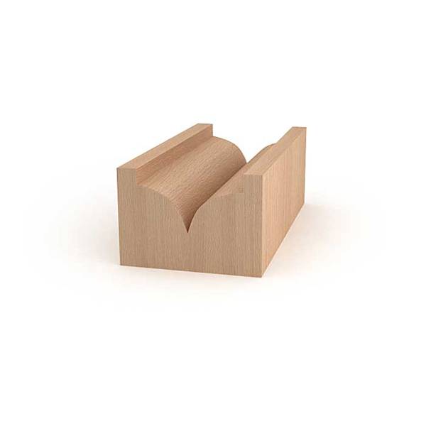 Frez CNC PREMIUM D=8xH=7,5/d=6 R=4 zaokrągl.