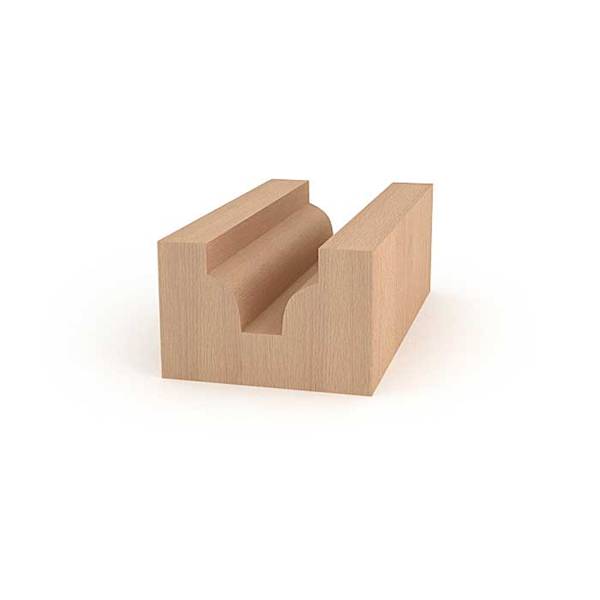 Frez CNC PREMIUM D=6,4xH=6,4/d=8  R=2,4 zaokrągl.