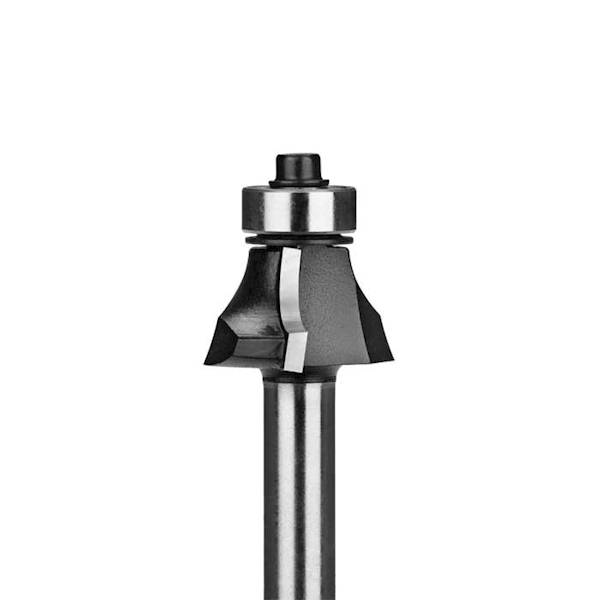 Frez CNC PREMIUM D=16,7xH=12,7/d=6 R=2,0 zaokrąglających z łożyskiem dolnym