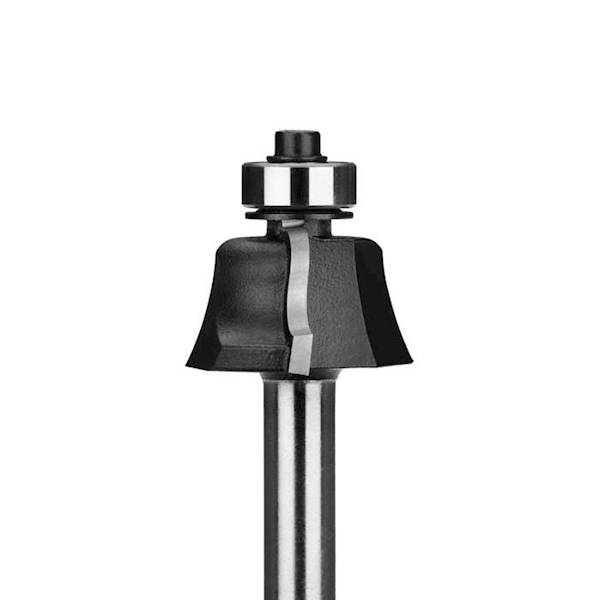 Frez CNC PREMIUM D=22,2xH=8/d=8 R=2,4 kształtowy z łożyskiem dolnym