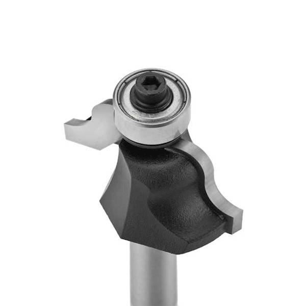 Frez CNC PREMIUM D=22,2xH=8/d=8 R=2,4 kształtowy z łożyskiem dolnym