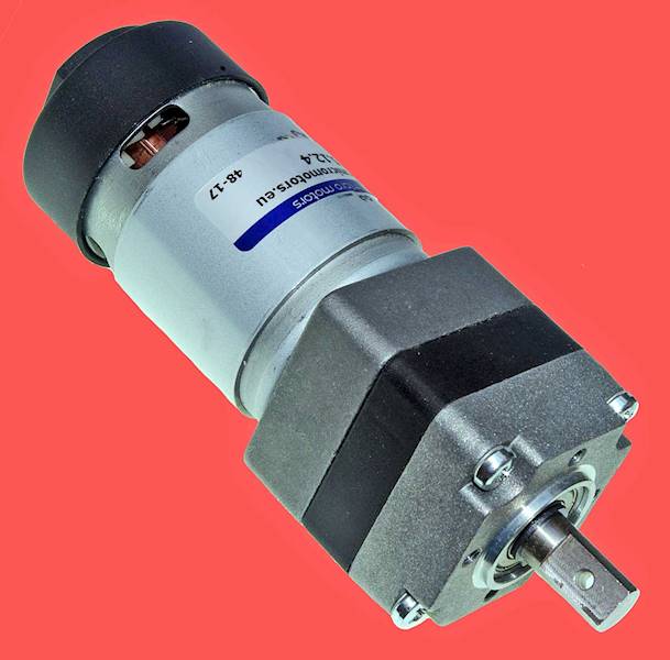 Motoreduktor P205.12.4 625 obr/min 12V 0,5N.m