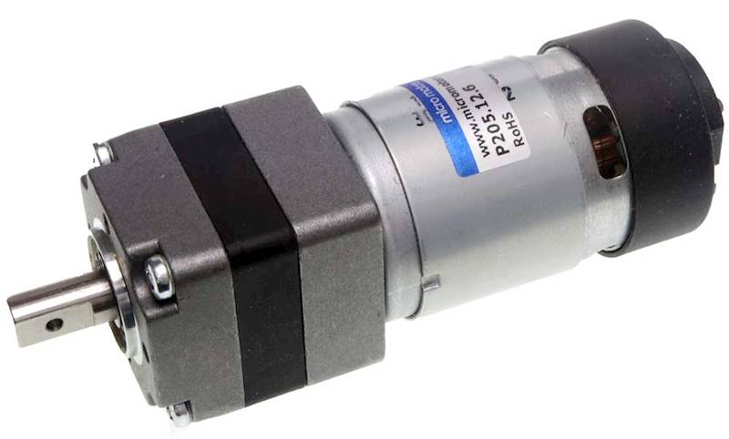Motoreduktor P205.12.6 459obr/min 12V 0,6N.m