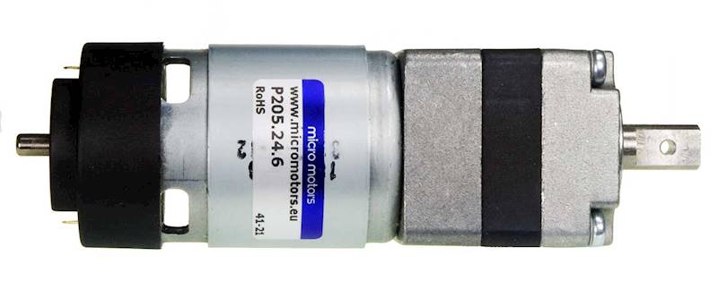 Motoreduktor P205.24.6 24V 470 obr/min 0,6N.m