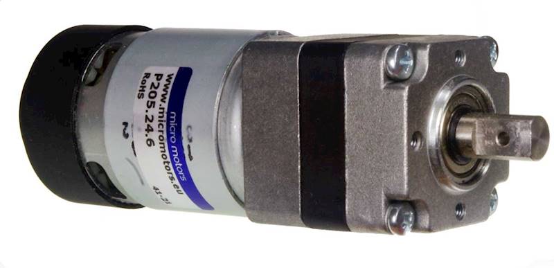 Motoreduktor P205.24.6 24V 470 obr/min 0,6N.m