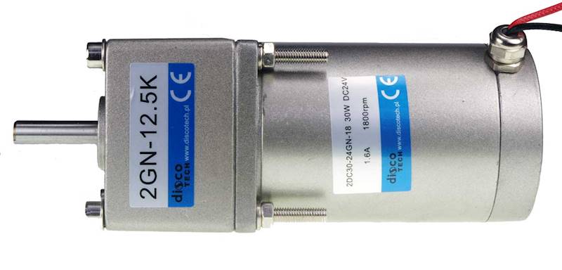 2DC30-24-12,5 144obr/min 24V/2A 1,9N.m