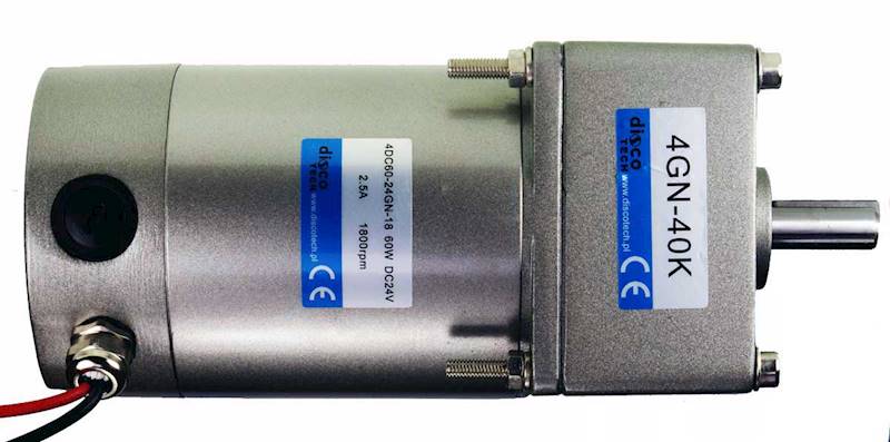 4DC60-24-40 45obr/min 24V/3,7A 12,7N.m