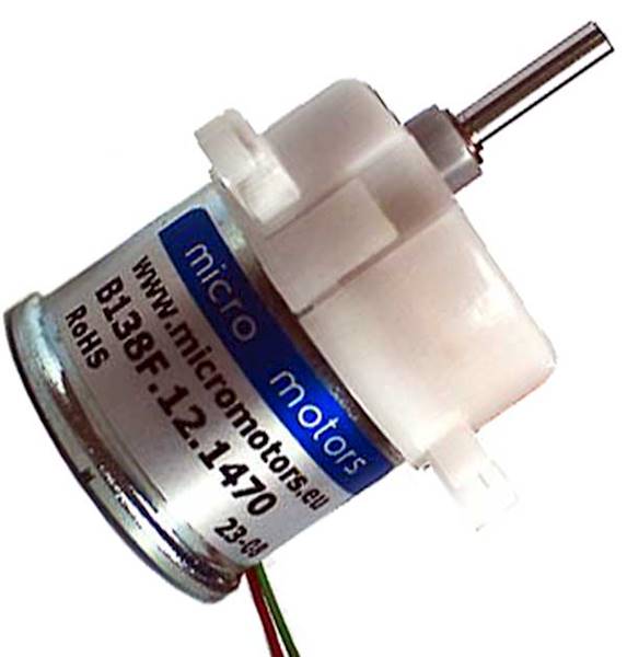 B138F.12.1470 1,6obr/min 12V 20mA
