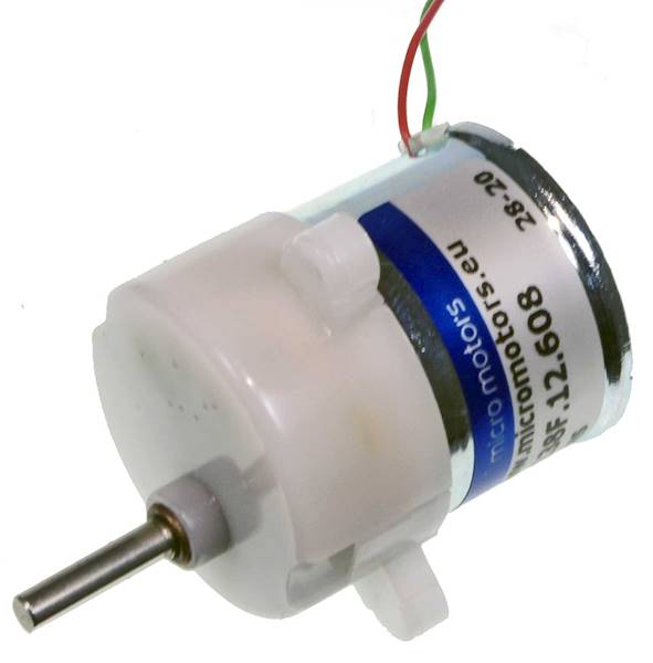 B138F.12.608 3,3obr/min 12V 48mA 