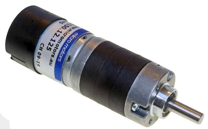 Silnik PS150.12.125 26obr/min 12V 0,9A