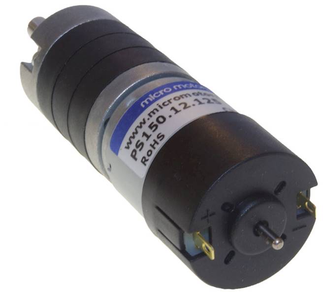 Silnik PS150.12.125 26obr/min 12V 0,9A