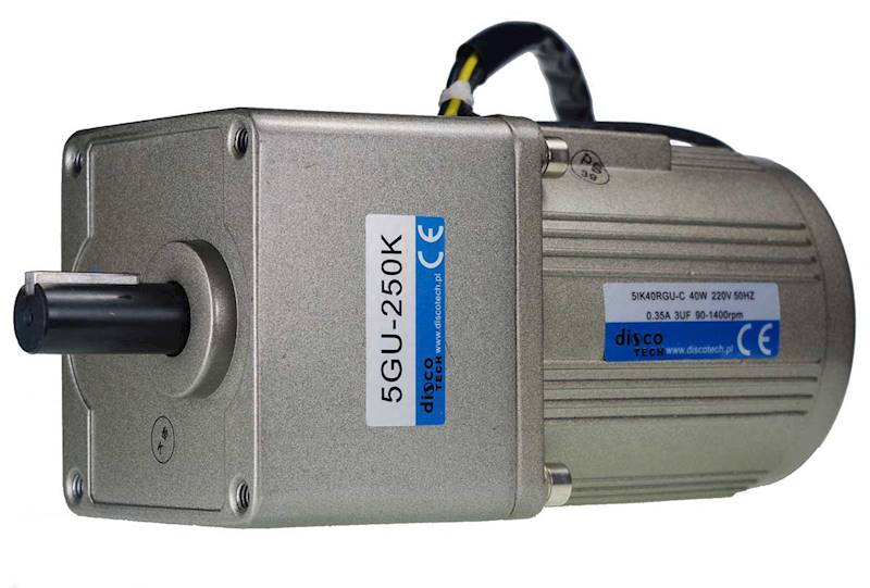 5IK40R-250 5,2obr/min 40W 20N.m z wyjściem kontroli prędkości
