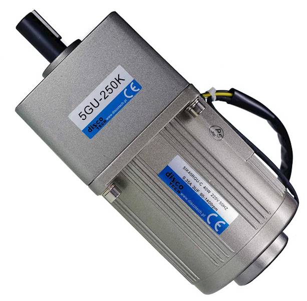 5IK40R-250 5,2obr/min 40W 20N.m z wyjściem kontroli prędkości