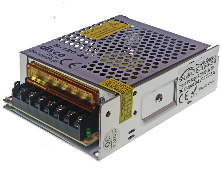 S-120-24 zasilacz stabilizowany 24V 5A