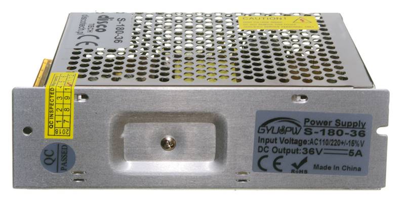 S-180-36 zasilacz stabilizowany 36V 5A