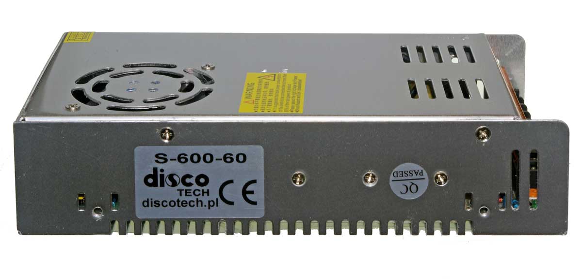 S-600-60 zasilacz stabilizowany 60V 10A