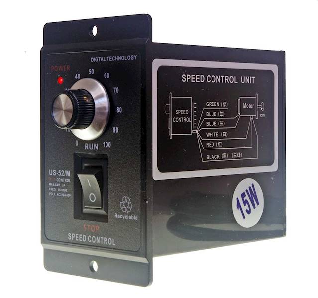 US52/M-15W regulator silnika jednofazowego 230V 15W
