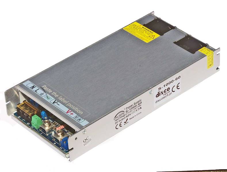 S-1000-60 PFC zasilacz 60V do 17A PFC