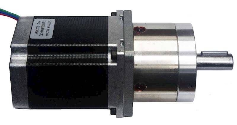 57BYGH76-280-4A-4,25G krokowy 2,8A z przekładnią  planetarną 5,25-krotną 