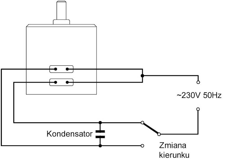 Silnik 59TYD-A 5R 5obr/min 230V