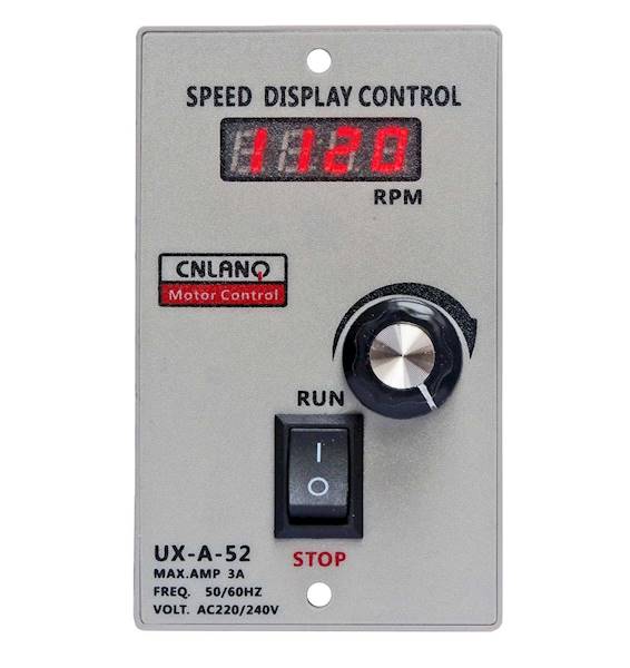 UX52A-90W  regulator silnika jednofazowego 230V 90W z wyświetlaczem