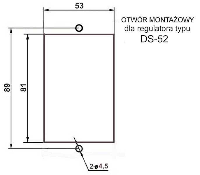 UX52A-90W  regulator silnika jednofazowego 230V 90W z wyświetlaczem