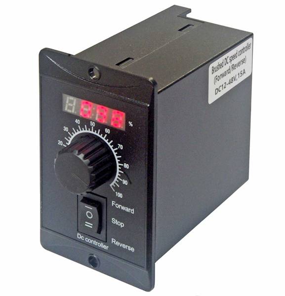 ZF4815RFD Regulator PWM silnika prądu stałego 12-48V 15A z wyświetlaczem