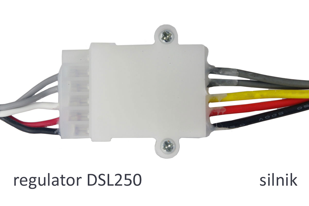 DSL250 regulator silnika jednofazowego 230V 250W z wyświetlaczem