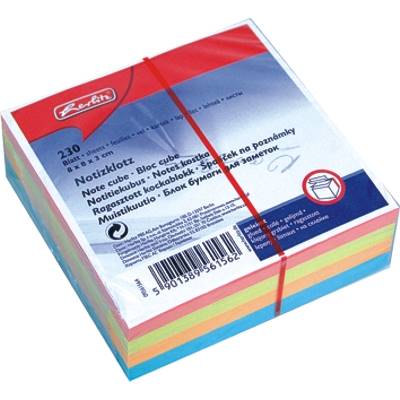 Notes 8x8x3 kostka mały kolor Herlitz