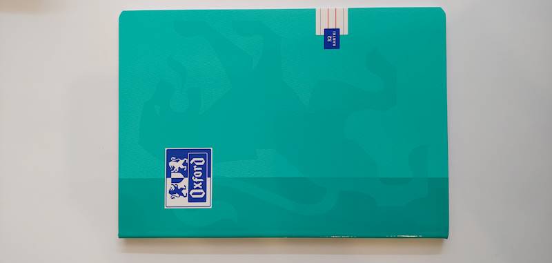 Zeszyt 32 A5 wąska linia kolor Oxford