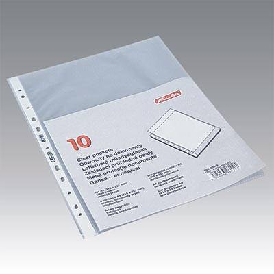 Obwoluta 10 A4 plast.do segr. Herlitz