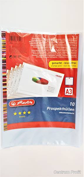 Obwoluta 10 A3 Herlitz